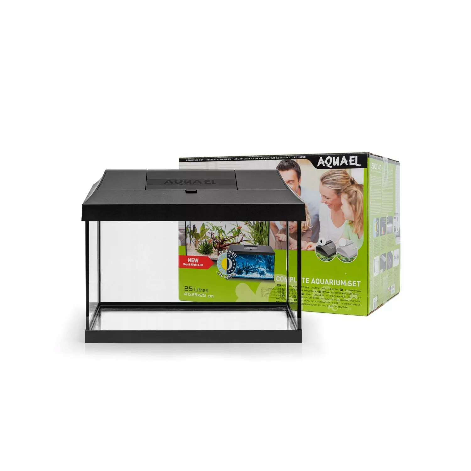 Aquael Zestaw Leddy Plus 40 D&n Czarny 2.0