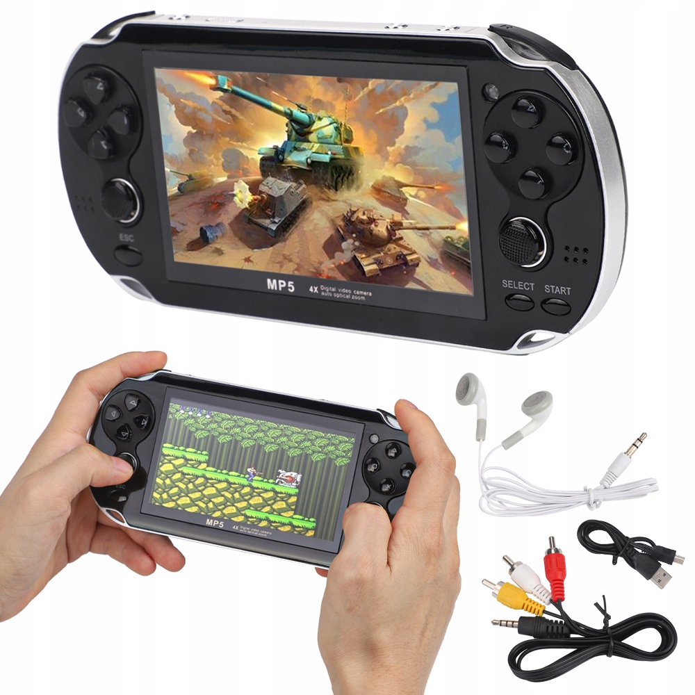 Konsola Do Gier Retro, 10000 Wbudowanych Gier, 7 Emulatorów, Wiele Języków