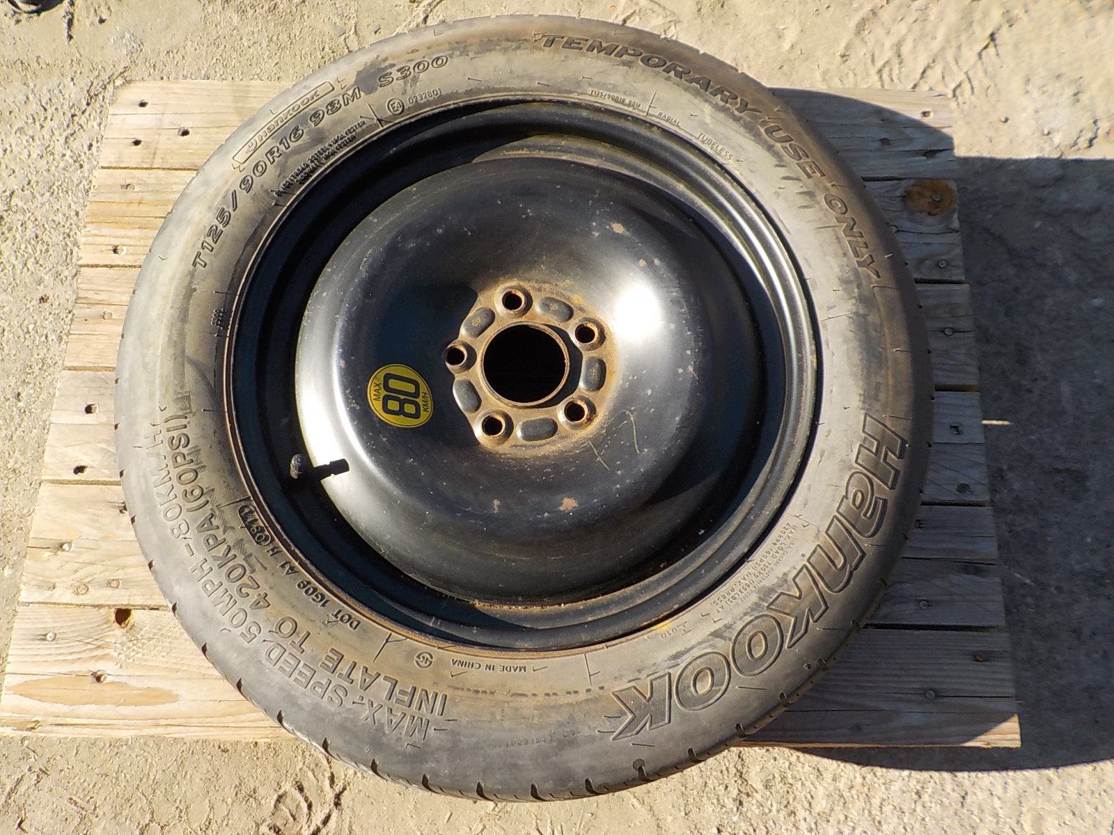 FORD GALAXY III MK3 Roue de secours R16 5x108
