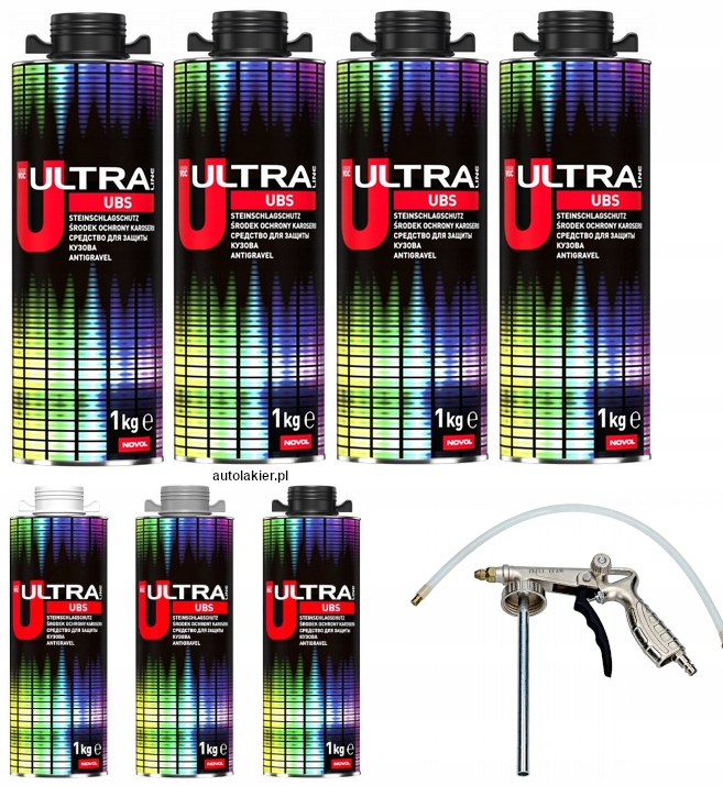 Ultra Černá 4 szt.konserwacja beránek Ubs Pistole Bonus 18