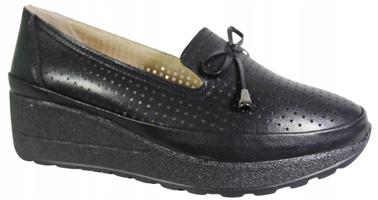 Dámské polobotky Vinceza 79515 VEL.37 Černá kůže Lico Koturn