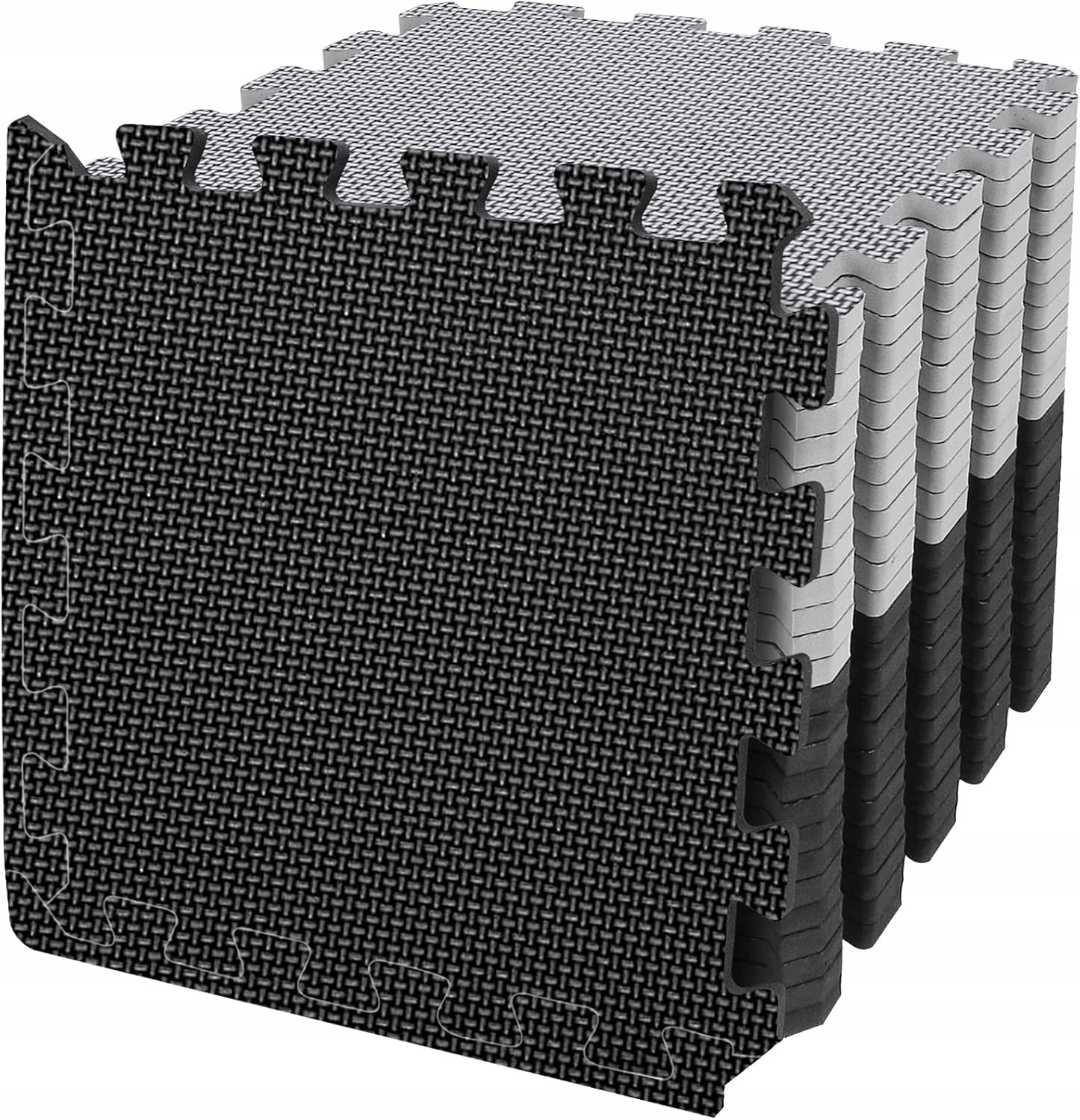 48 mat do ochrony podłogi fitness 31x31cm sportowa antypoślizgowe