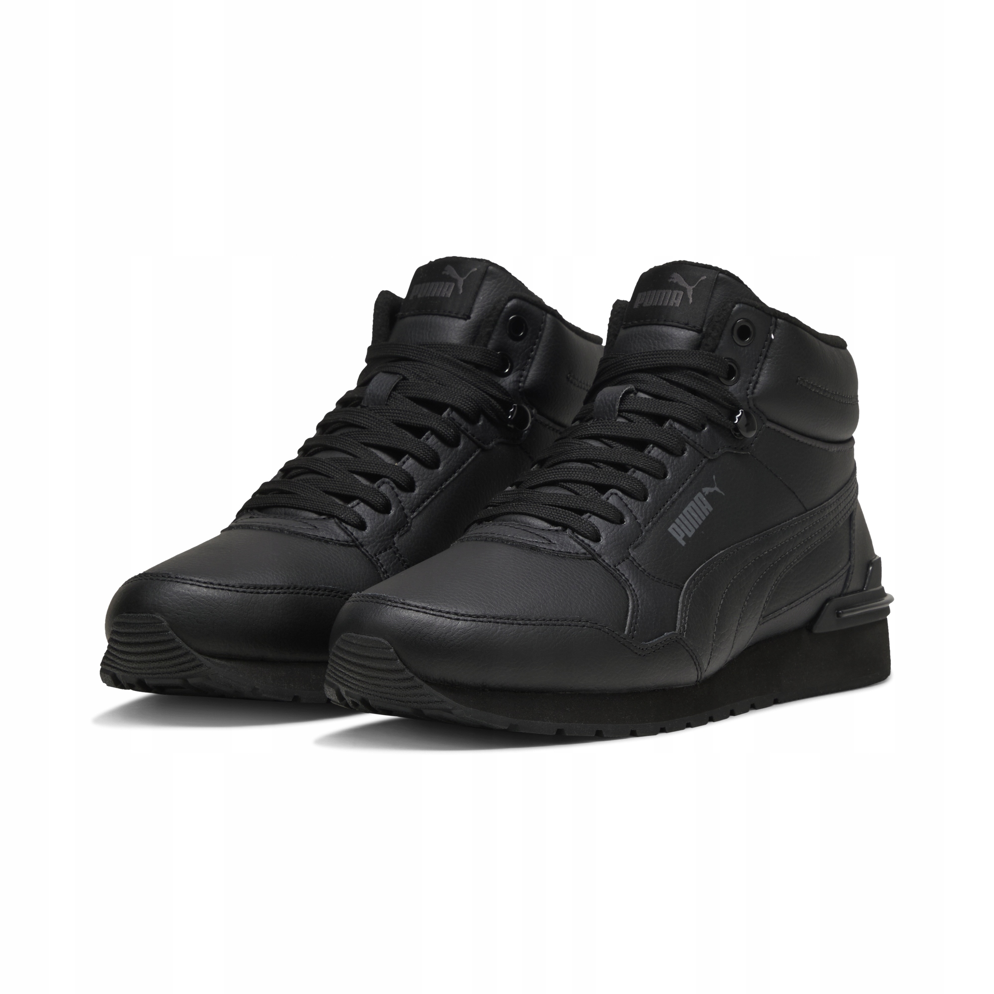Vysoké sportovní boty Puma St Runner V4 Mid 40289301 podzimní černé 37