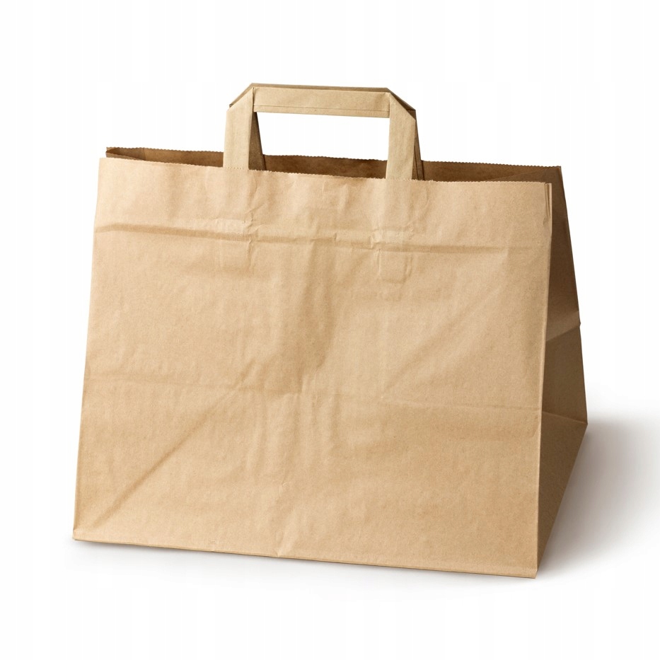 TORBA PAPIEROWA 100SZT EKO 320/220/245 32x22x24,5 CATERINGOWA