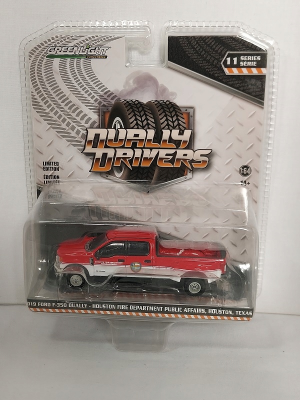 Greenlight 1:64 Dd11 Ford F-350 Двойно Houston FD