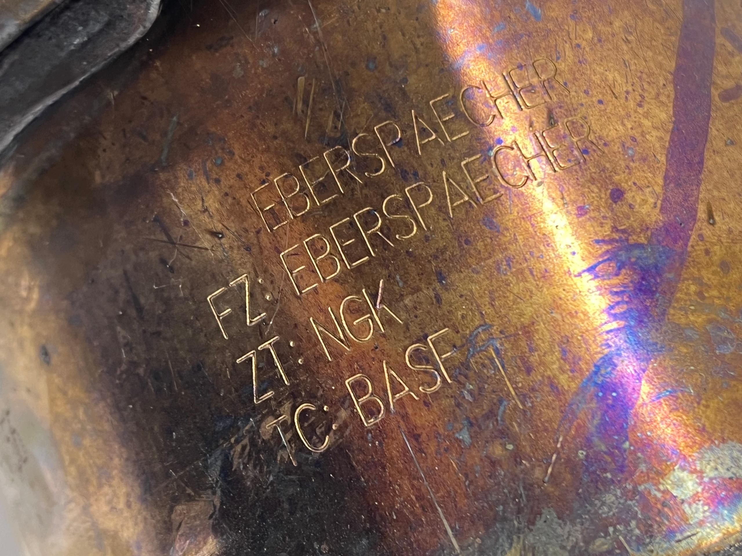 catalyst DPF filter CZASTEK STALYCH A2044904356 MERCEDES C-KL W205 1.6CGI