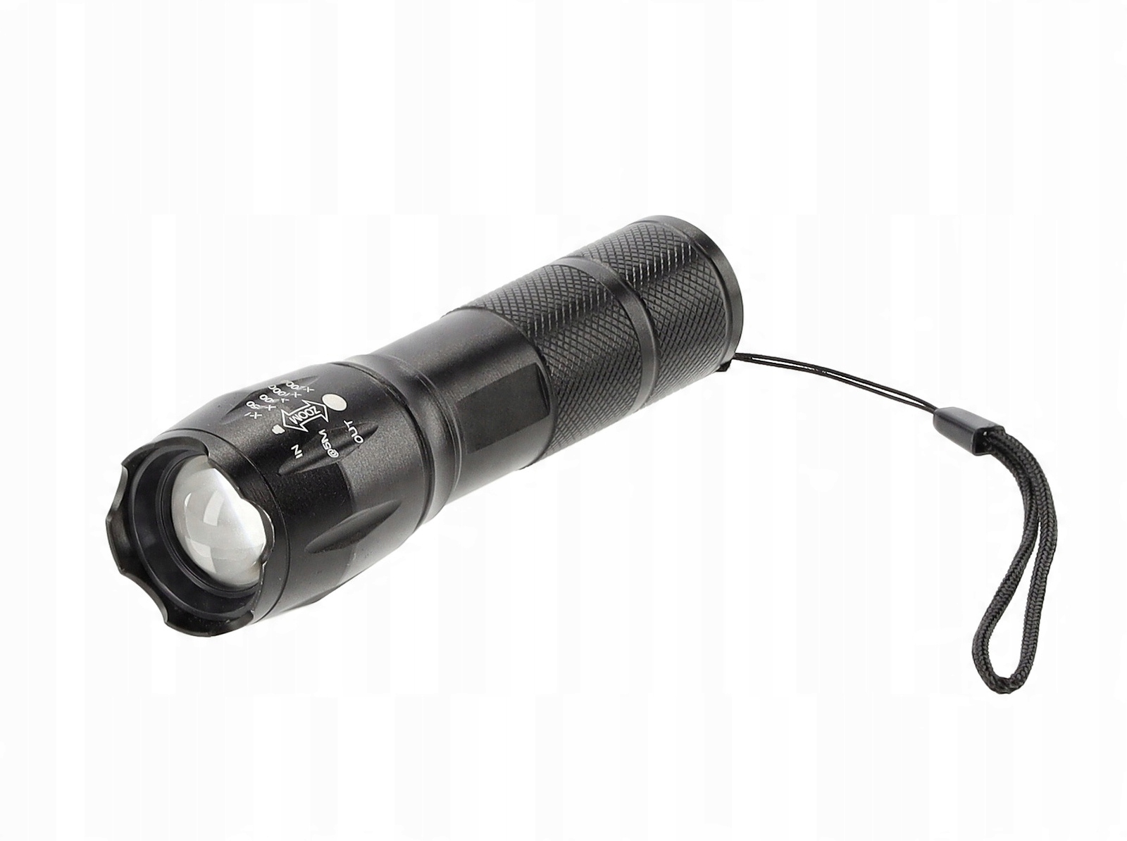 Latarka czarna Led 260LM CAM1106