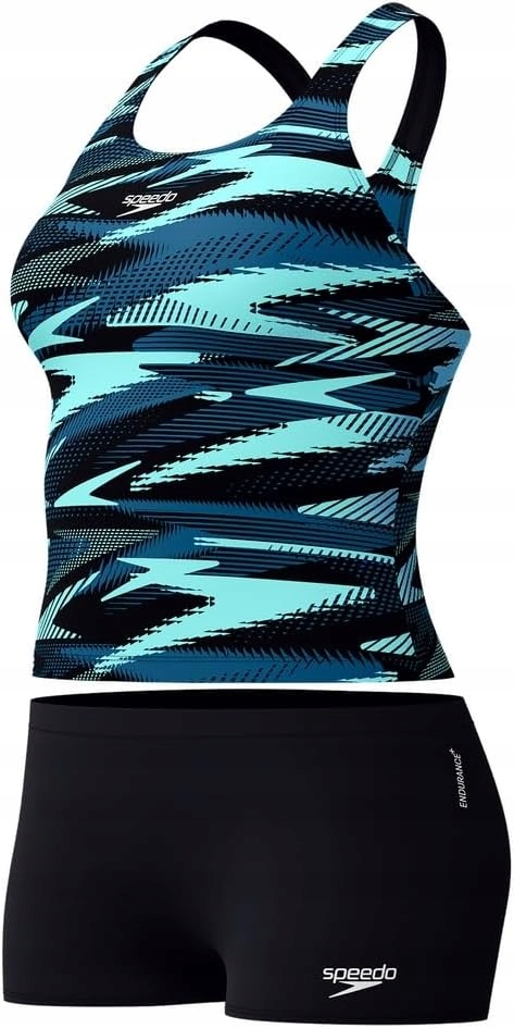 Kostium dwuczęściowy Speedo 38D czarny