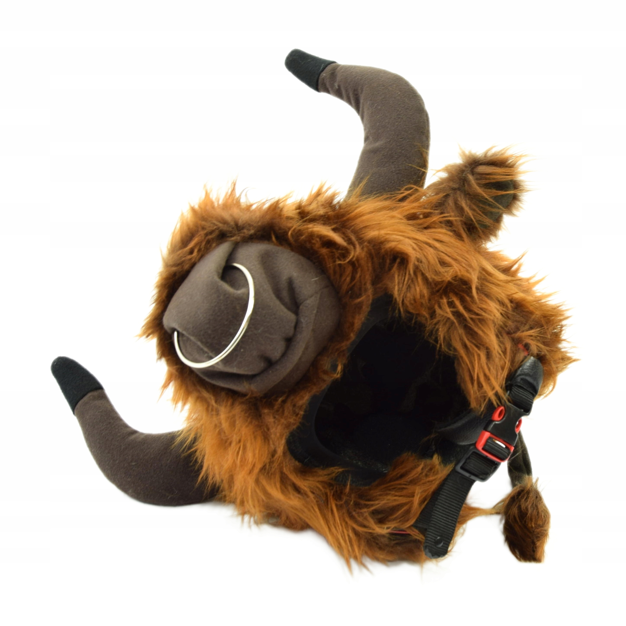 Ozdoba na lyžařskou helmu, čepice obal na helmu Byk velikost M-L