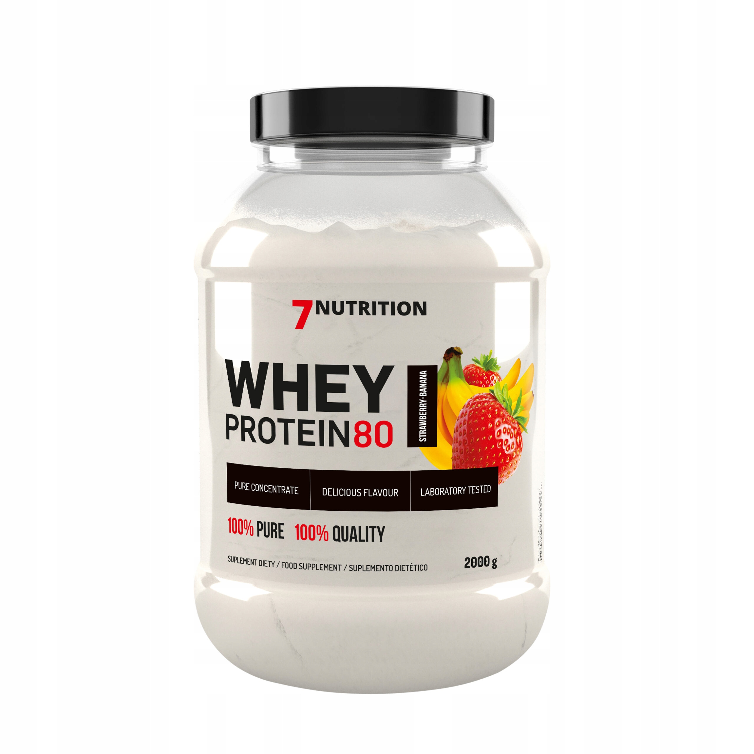 7NUTRITION Whey Protein 80 2000 g Wpc Protein