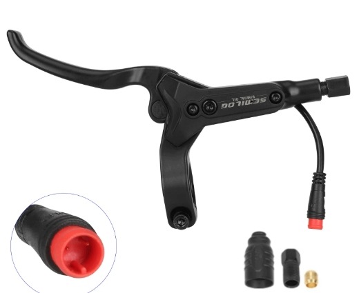 Klamka lewa hamulca hydraulicznego do KuKirin G3 Pro Oryginał