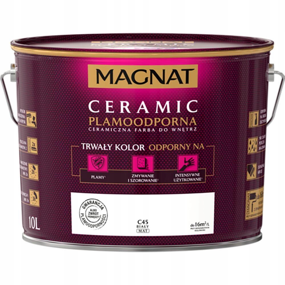

Magnat Ceramic C45 Biały 10L Farba Ceramiczna