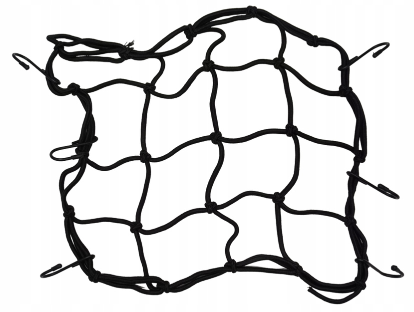 

Siatka Bagażowa Moto Kask Motor Motocykl Pajączek