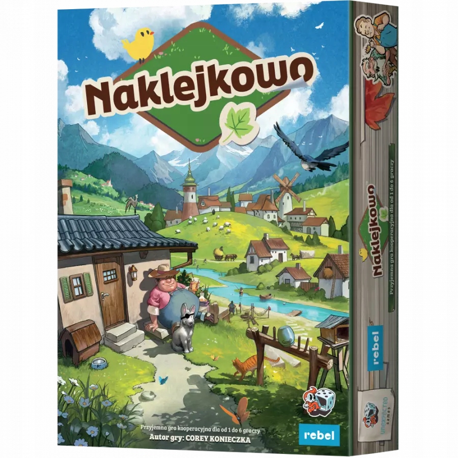 Naklejkowo Rodzinna Gra Planszowa Rebel