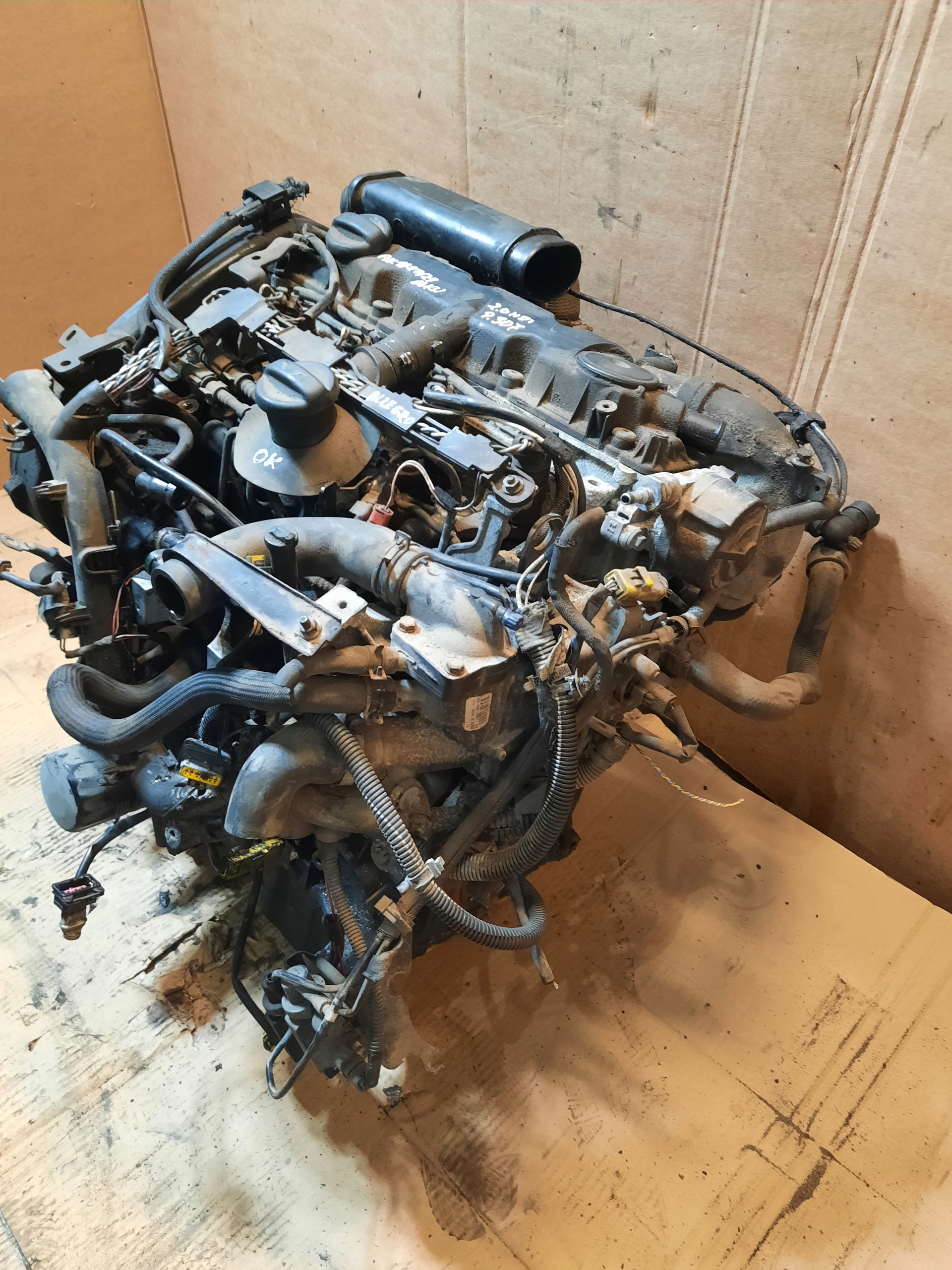 engine complete PEUGEOT 307 2.0 HDI RHY 66KW