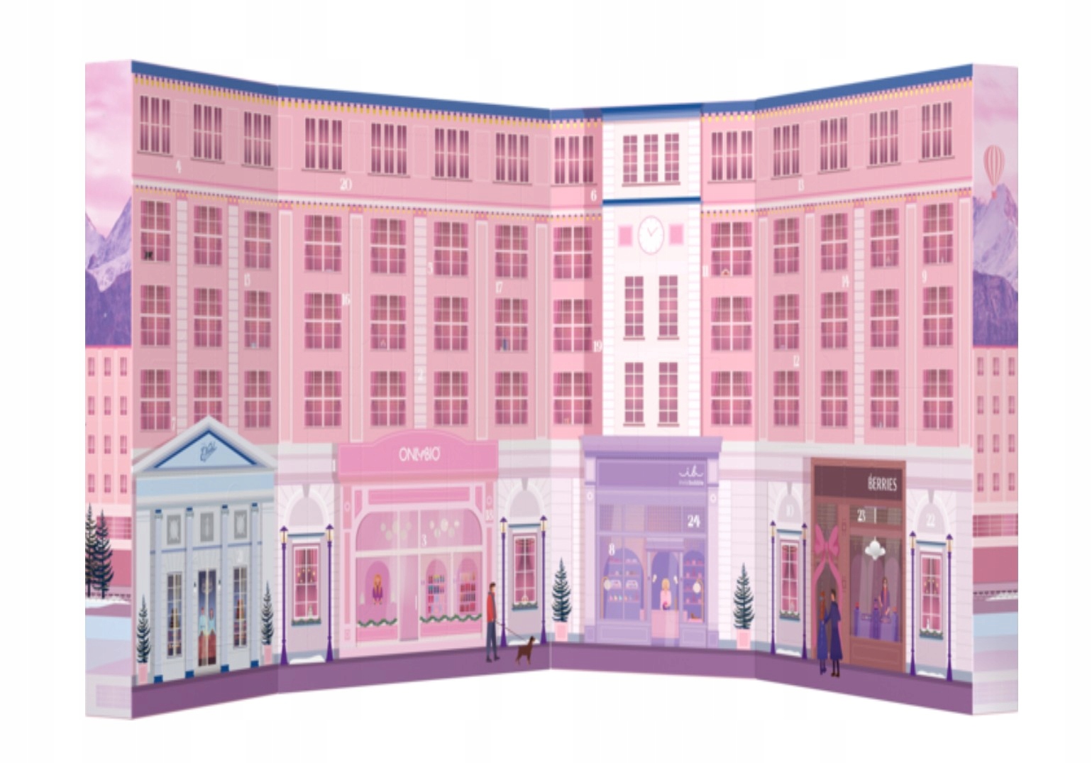 Limitovaný Kalendár Onlybio X E.wedel 2025 – 24 Vlasových Kozmetických Prípravkov