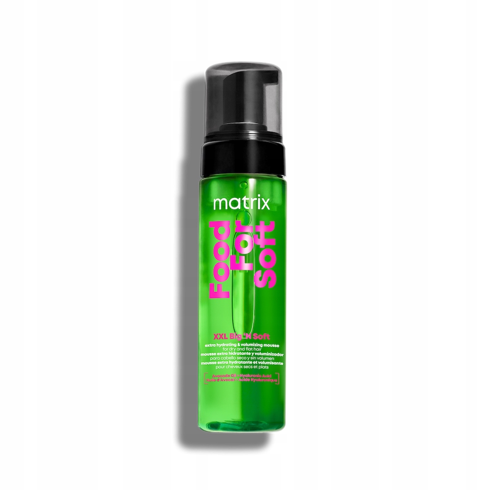 Matrix Food for soft Pěna na vlasy pro hydrataci, objem 200 Ml