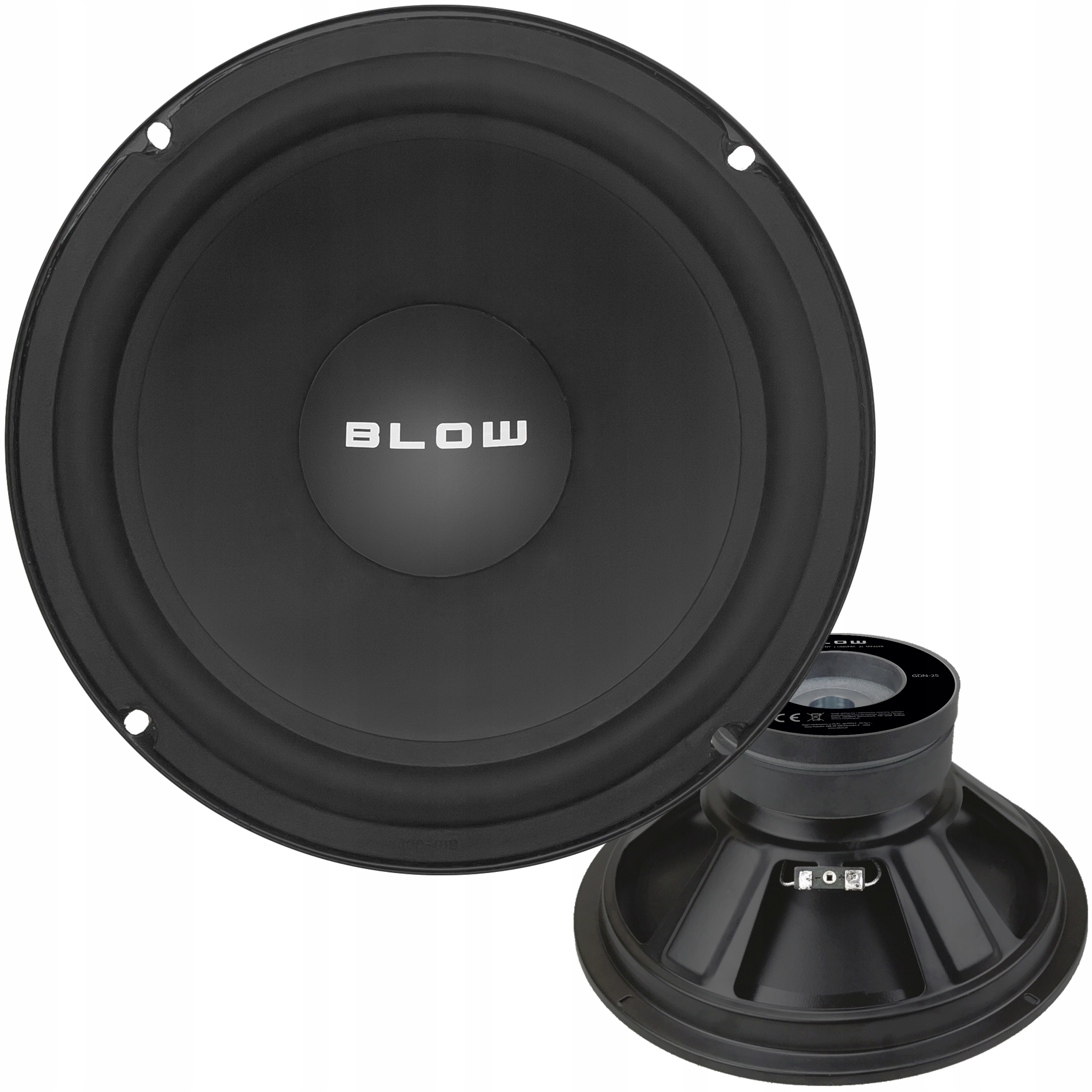 Głośnik Basowy Woofer 400W 250mm 25CM Niskotonowy Jednodrożny GDN25