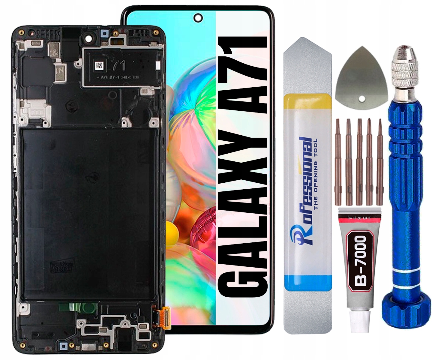 Displej Pro Samsung Galaxy A71 2020 A715 Incell LCD Displej +rámeček