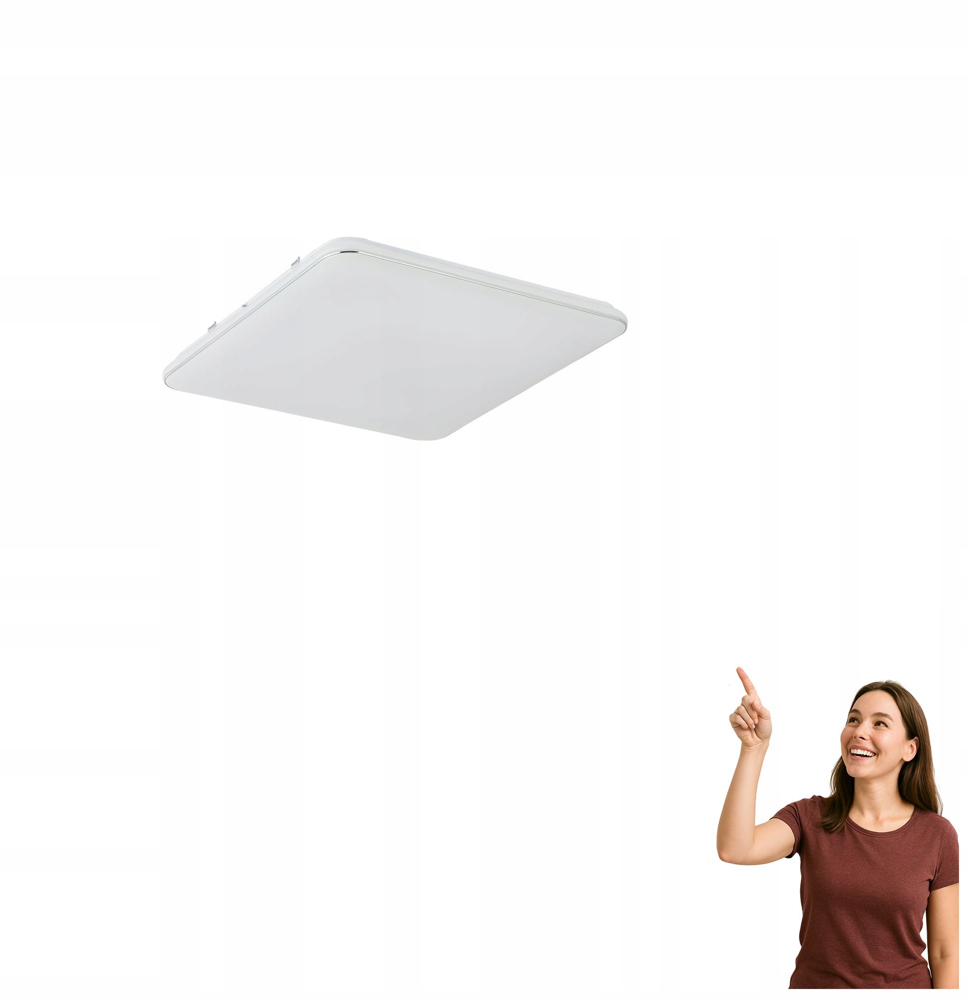 Led Stropné Svietidlo 48W Omar JE-DHR-0530-CH Zuma Line