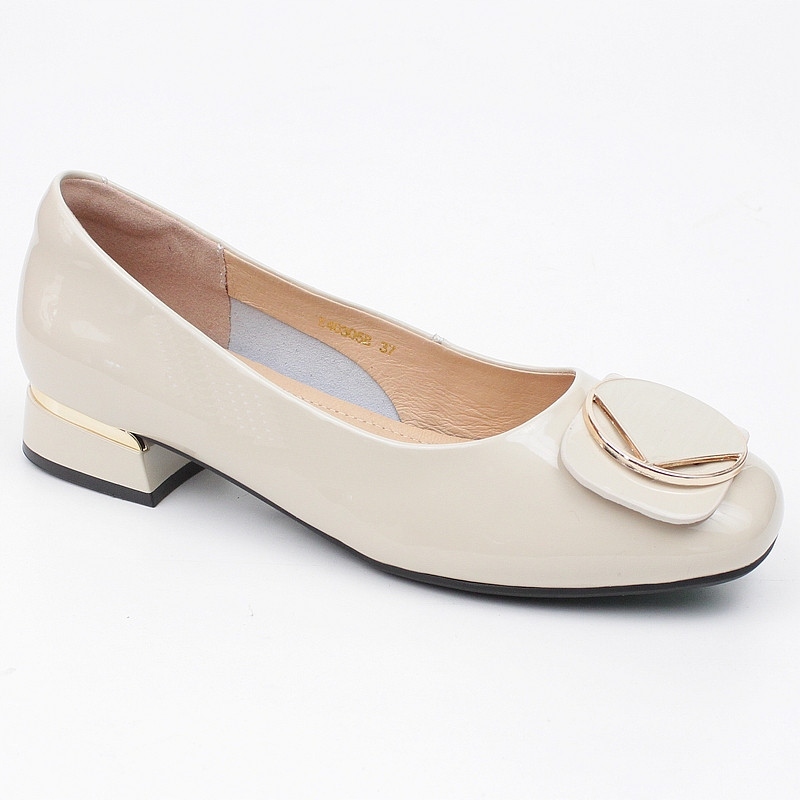 Loretta Vitale 40305 Béžový Lak Je Velmi Pohodlný! vel. 37