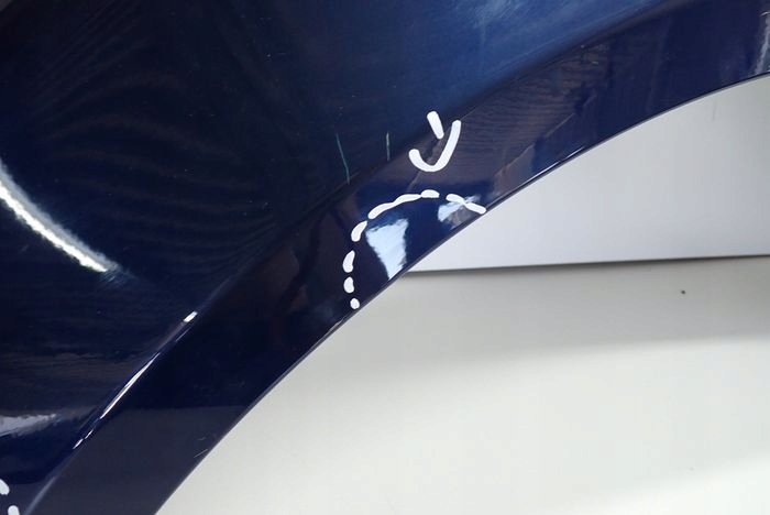 MERCEDES C-KLASA W206 206 fender left front front