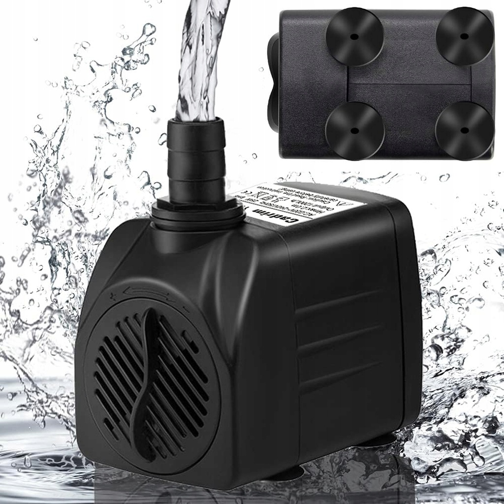 Levně Oběhové Čerpadlo Do Jezírka Fontány Vodopádu Akvária Bazénu 600L/H