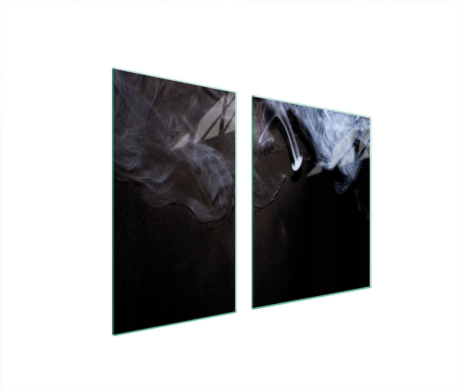 Skleněná Deska A Krájecí Deska 100x52 Kouř Tvrzené Sklo