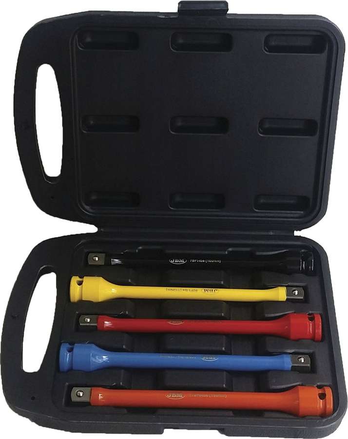 NARZĘDZIA - CONDOR TOOLS PRZEDŁUŻKI UDAROWE OGRANICZNIKIEM MOMENTU 5 SZT.