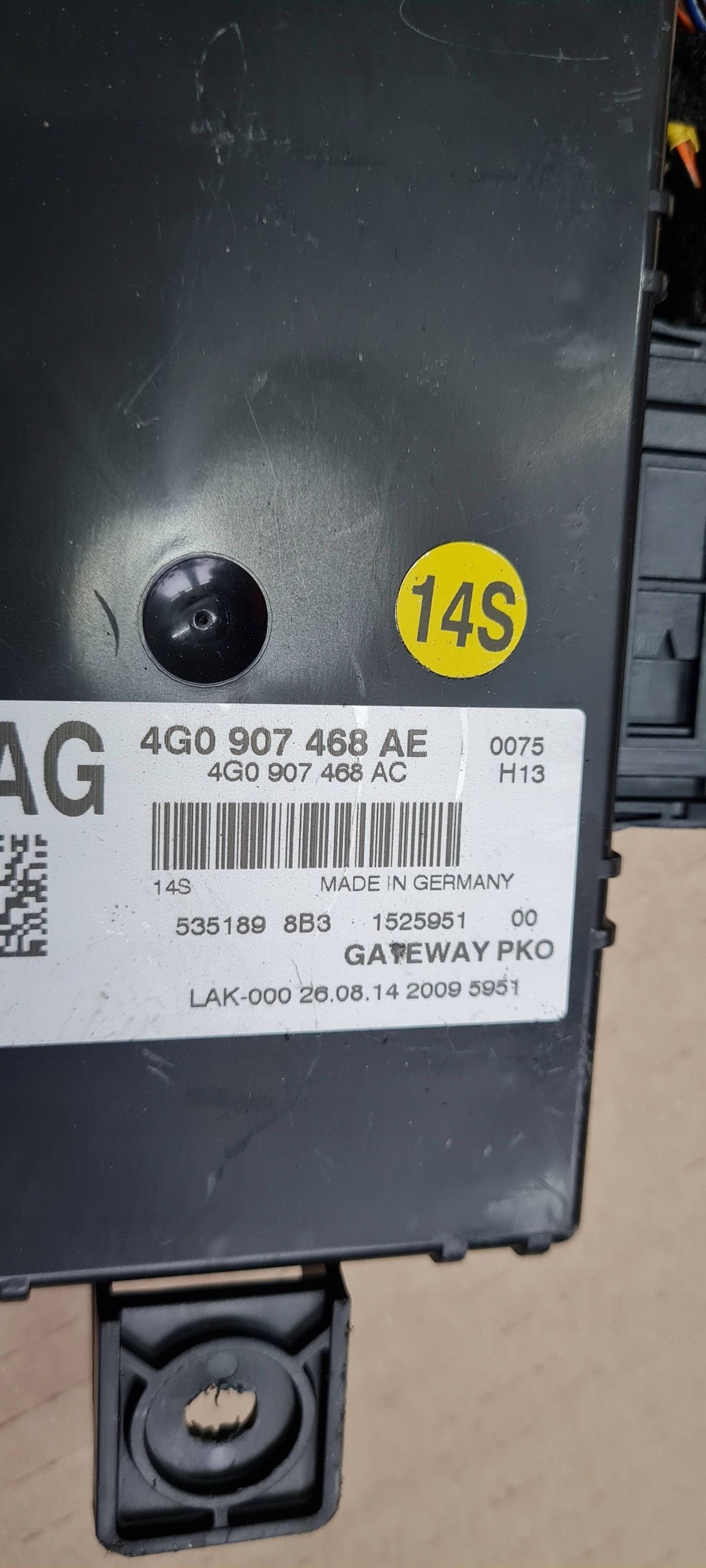 A6 C7 4G LIFT module control unit GATEWAY 4G0907468AE A7 4G