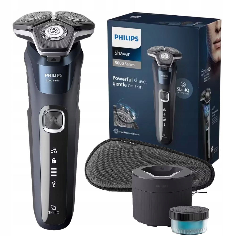 Holiaci strojček Philips Shaver S5885/50 Základňa Vložka Puzdro 5000