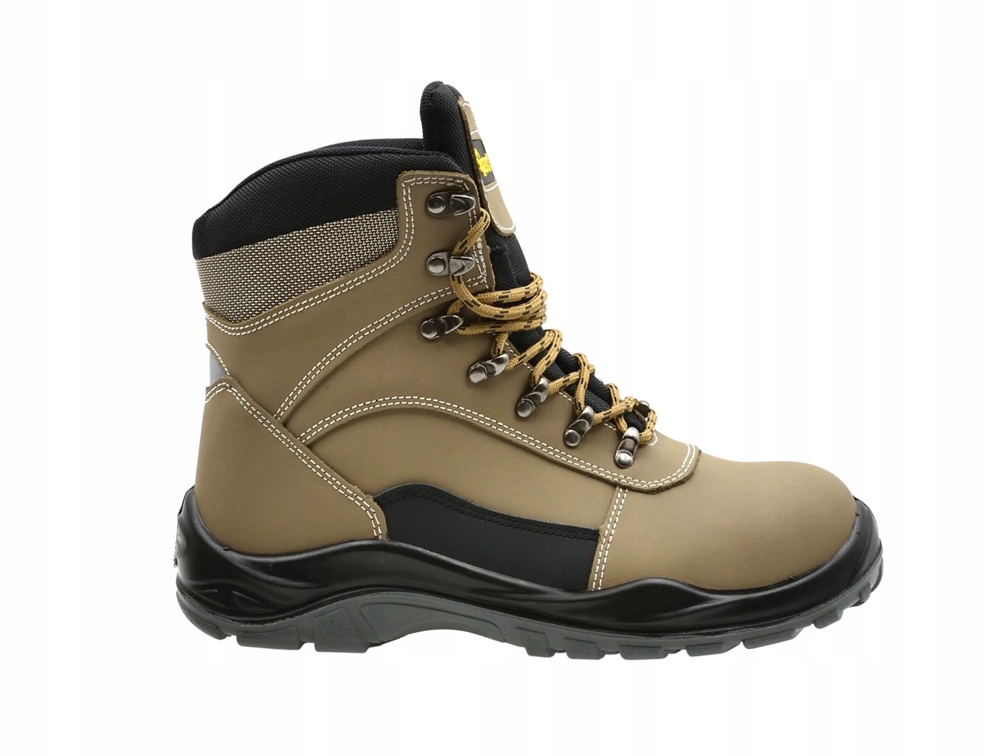 Buty ochronne model nr 7 nubuk wysokie S3 SRC - r. 45 (10) Model nubuk