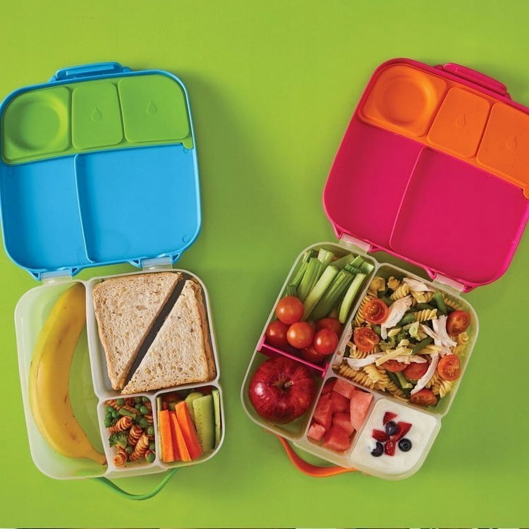 B.BOX Lunchbox OCEAN BREEZE 2000ml śniadaniówka niebieska bbox z pojemnikie Wysokość produktu 23.5 cm