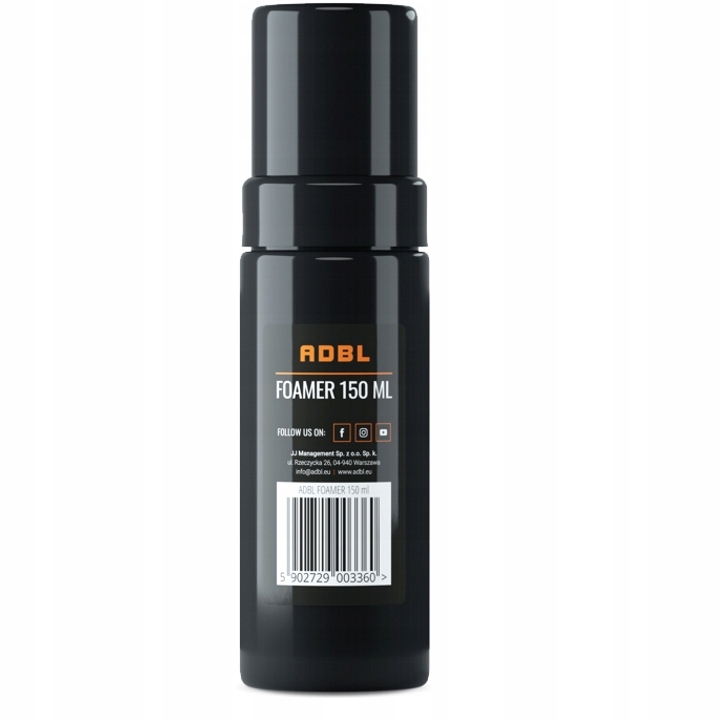 ADBL Foamer Pianowniczka aplikator piany 150ml Numer katalogowy producenta C26-16357