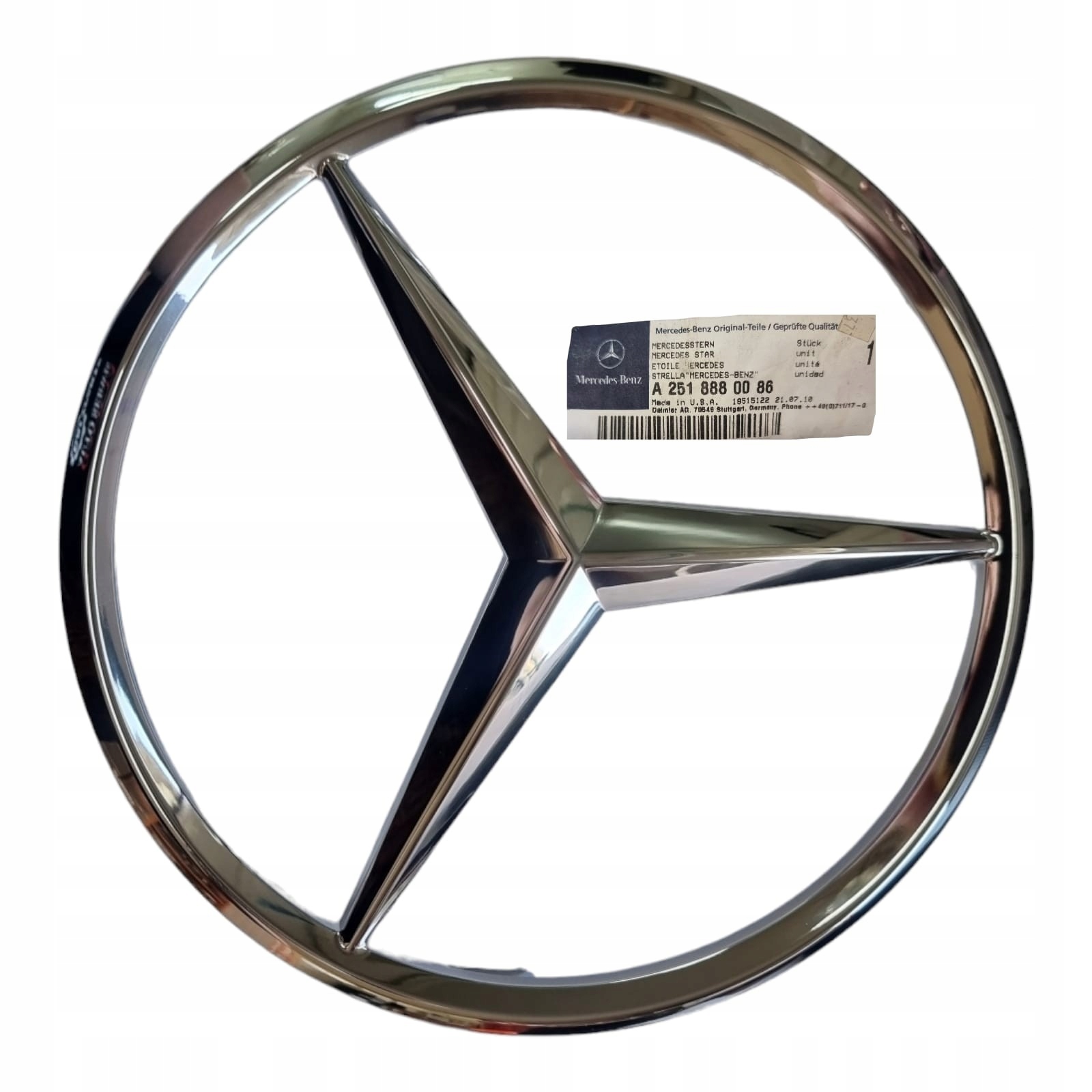 EMBLEMAT MERCEDES ORYGINAŁ A2518880086