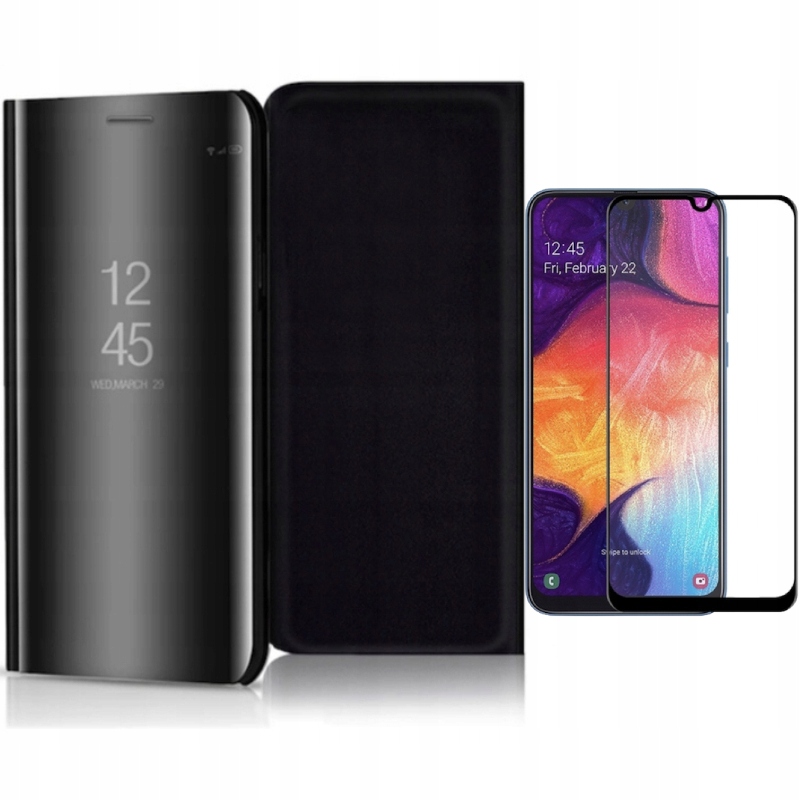 

Etui Clear View Do Samsung Galaxy A50 + Szkło 5D