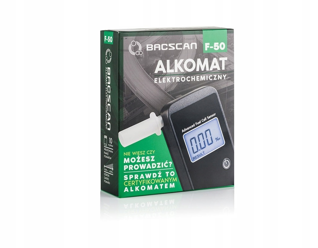 Alkomat BACscan F 50 darmowe kalibracje Model BACscan F 50