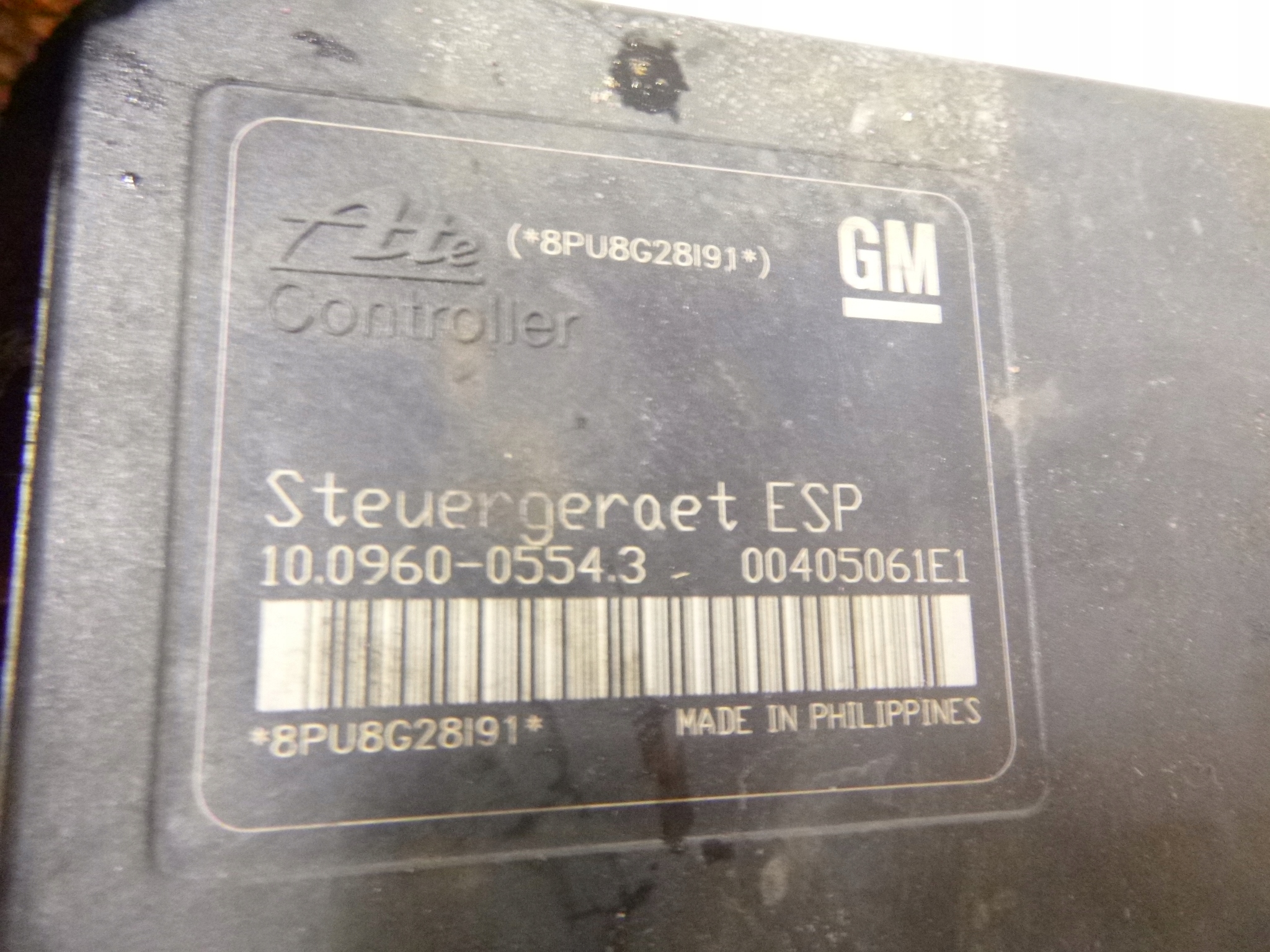 POMPA ABS OPEL ASTRA H LIFT 1.7DCI 13246535 2008R.