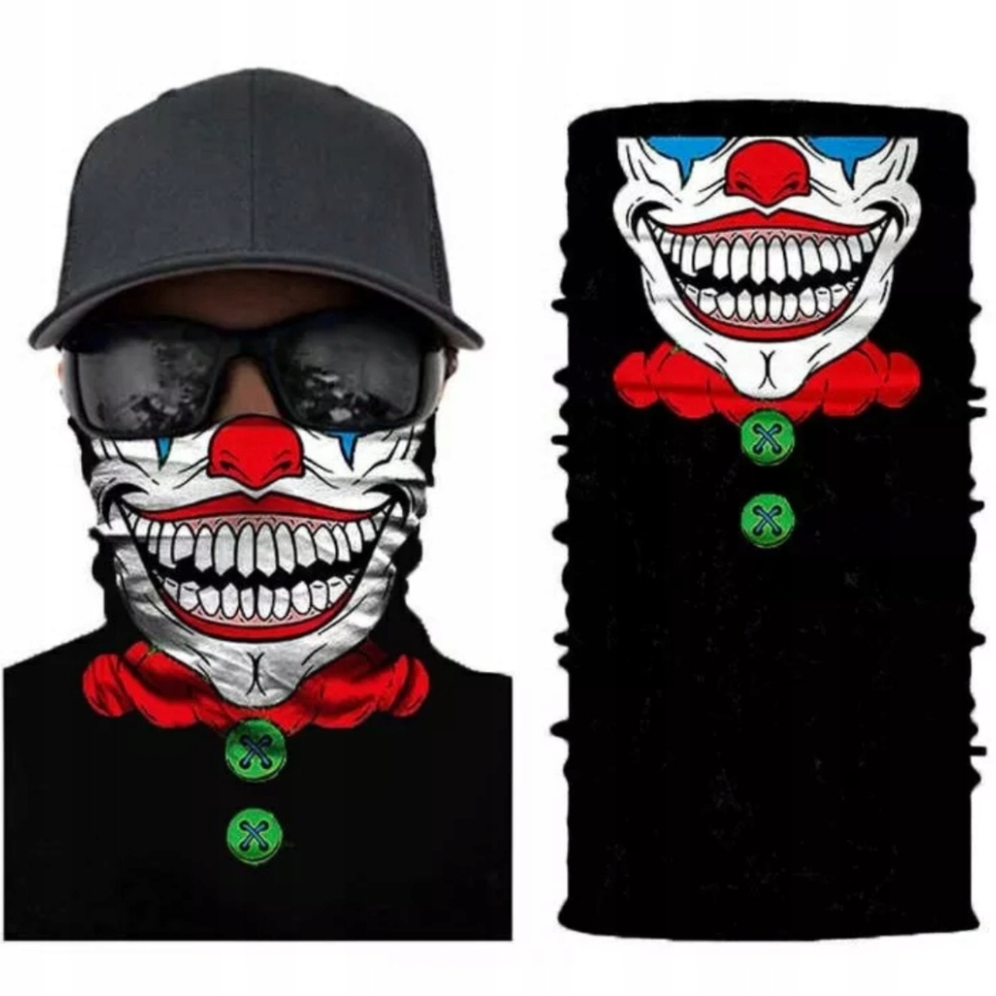 

Bandana wojskowa taktyczna komin maska Joker