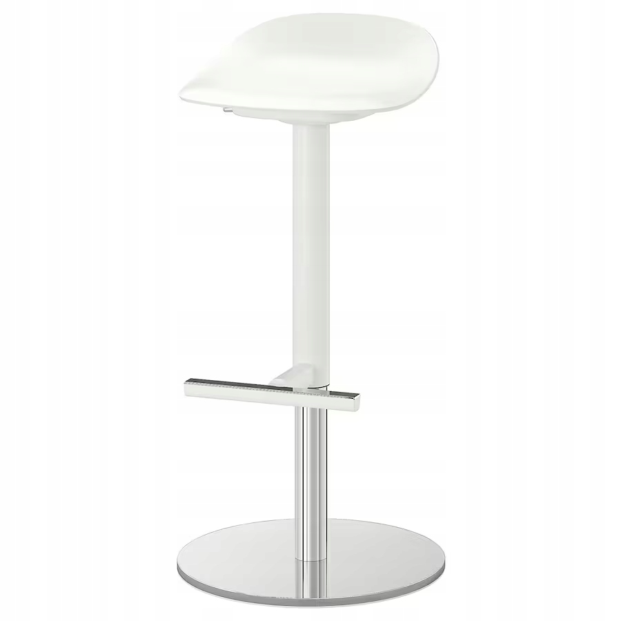 Ikea Janinge Stołek barowy biały 76 cm hoker