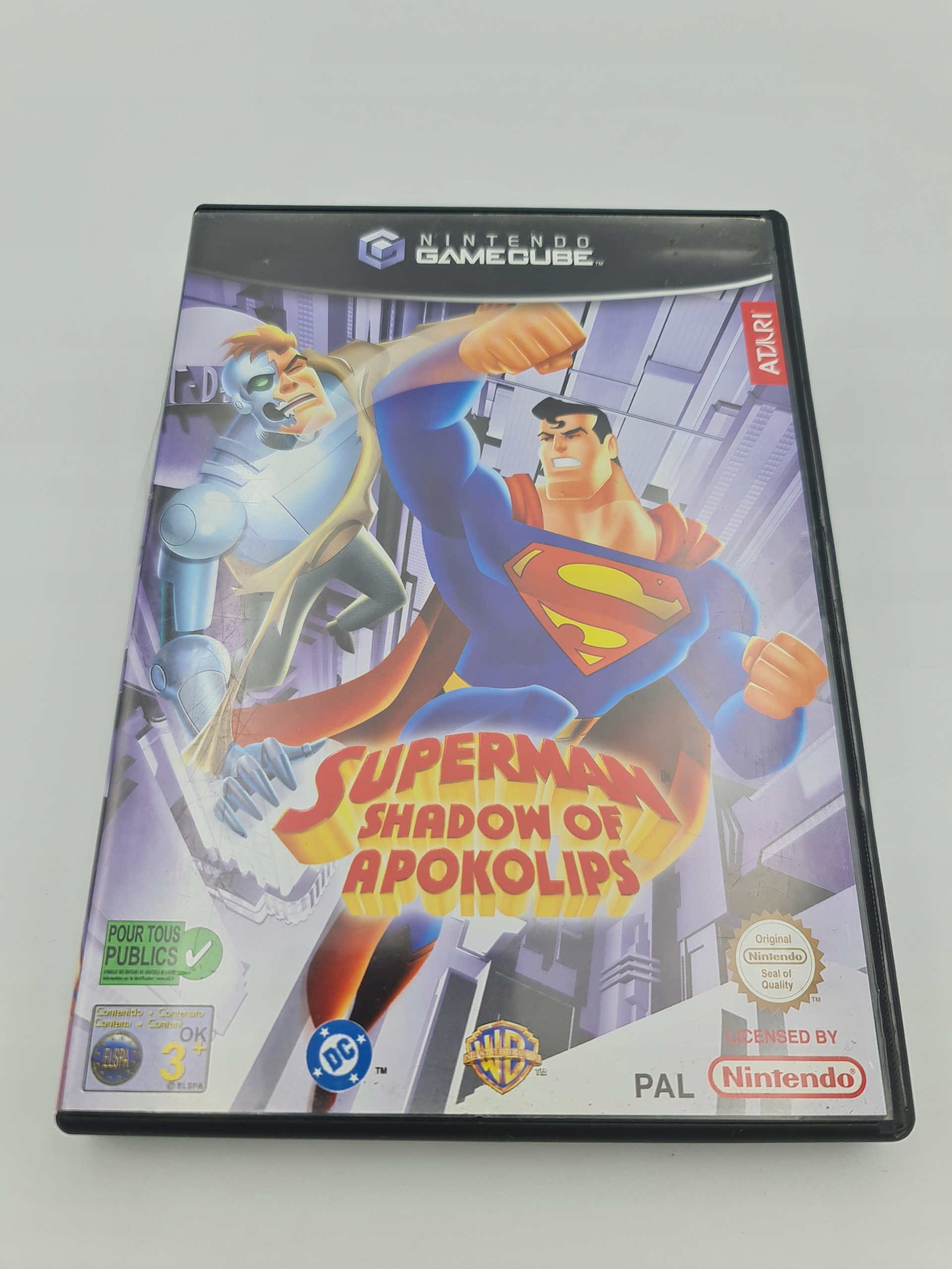 NINTENDO GAMECUBE SUPERMAN SHADOW OF APOKOLIPS Tematyka gry akcji