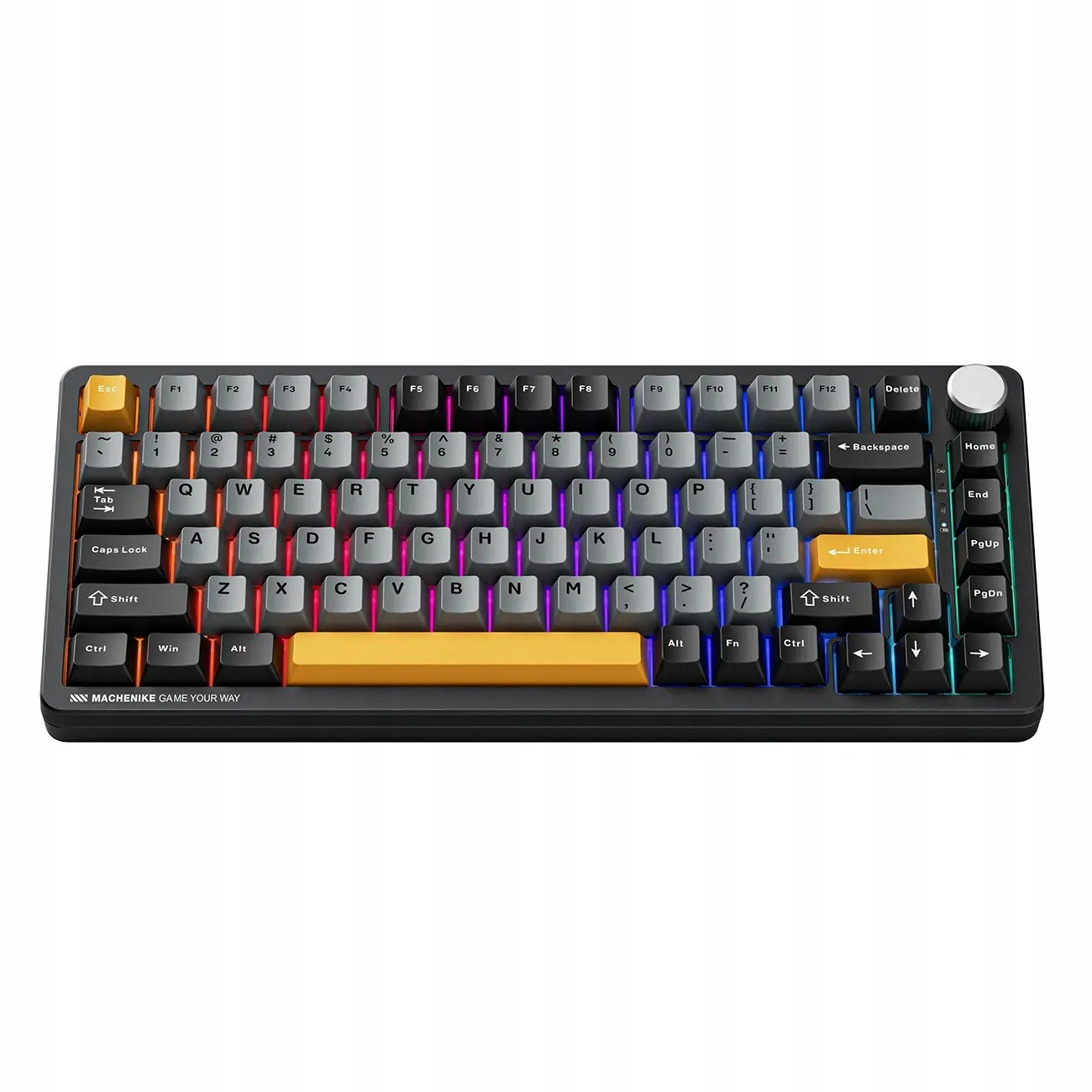 Klawiatura gamingowa Machenike K600- B82W bezprzewodowa mechaniczna Gr