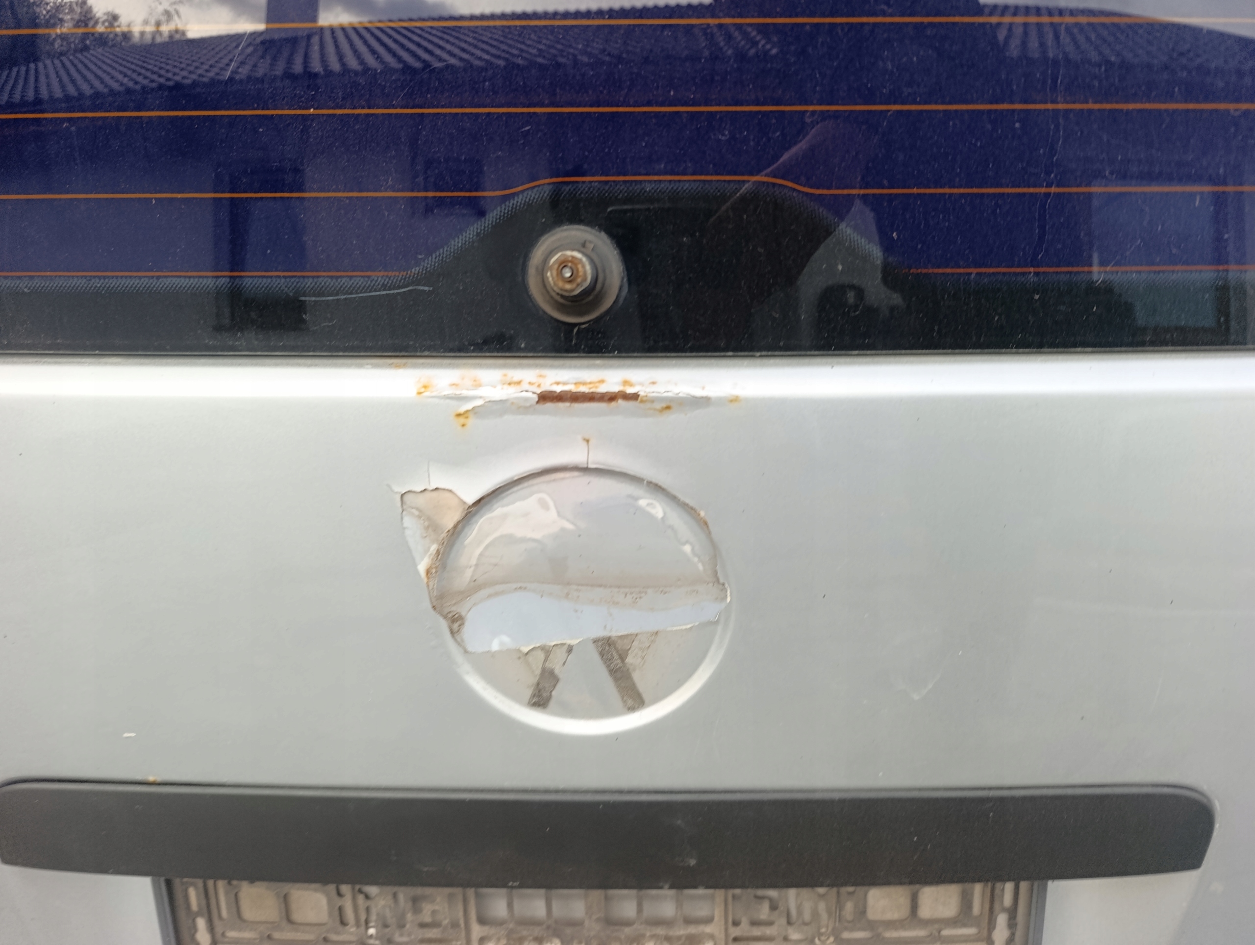 trunk door cover boot VW T5 T5 lift rear part