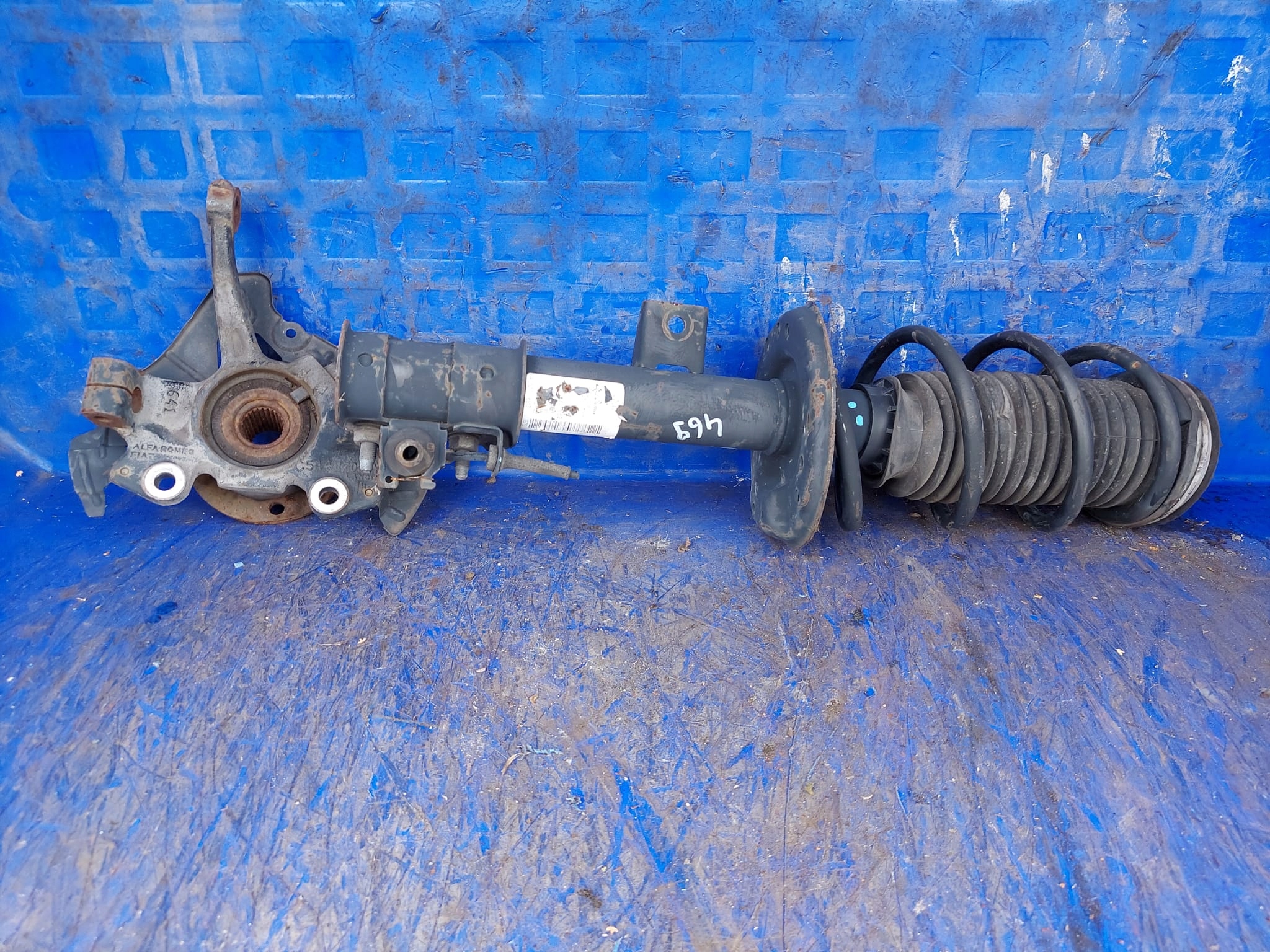 MCPERSON swing FIAT PANDA 2015 R 17D21Y left