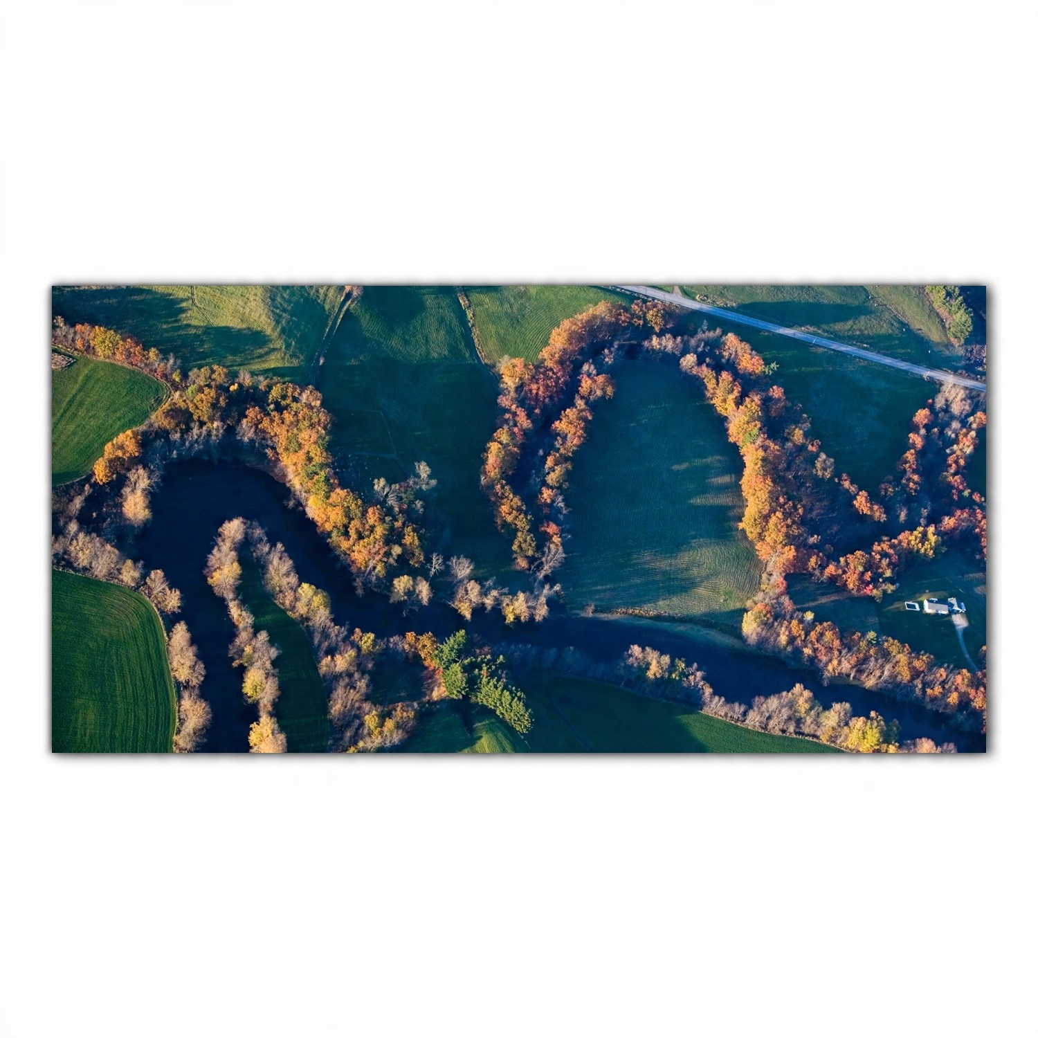 

Obraz na szkle Foto Rzeka Krajobraz Natura 140x70