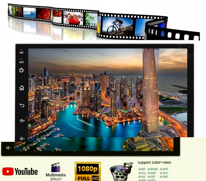 RADIO NAWIGACJA GPS ANDROID VOLVO XC70 S60 V70 2005-2009 USB WIFI CARPLAY Pilot w zestawie nie