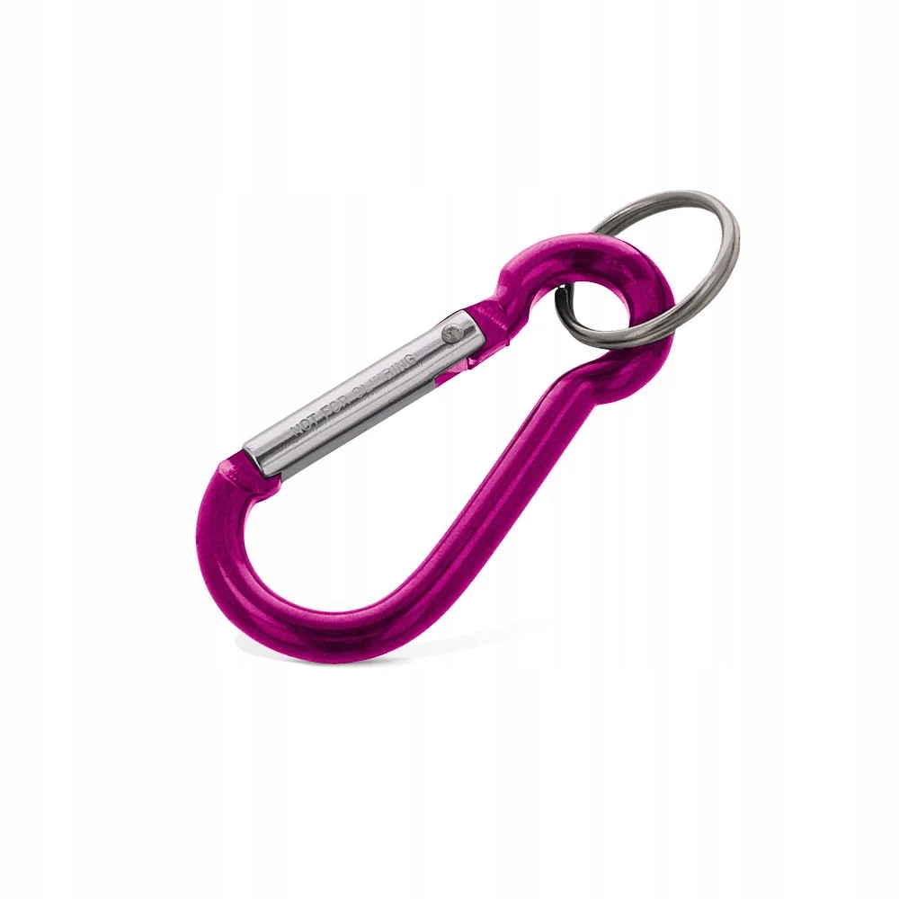 

Karabińczyk Fox 7 Aluminiowy IO-30707 Różowy 7cm