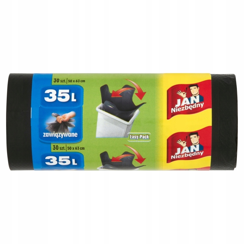 

Jan Niezbędny Worki na śmieci 35 l 30 szt