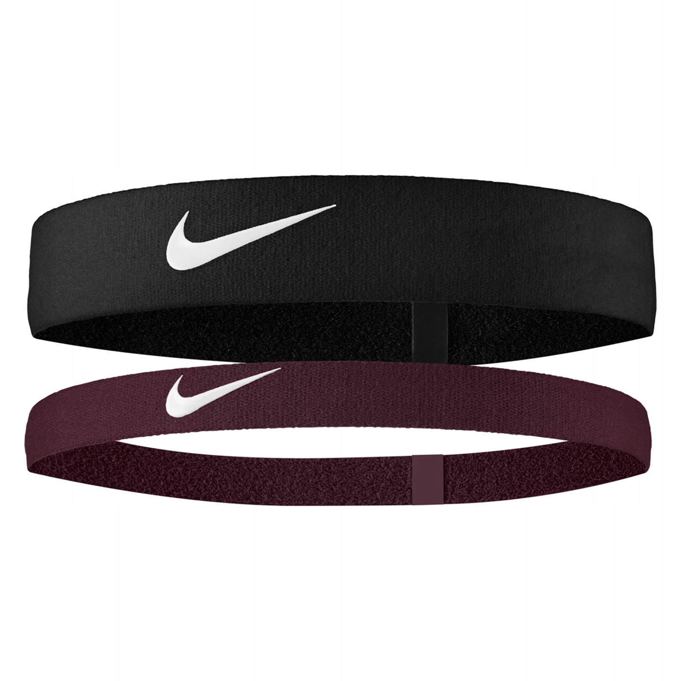 Opaska na głowę frotka Nike Flex Zestaw 2 Sztuki Headbands czarna brąz