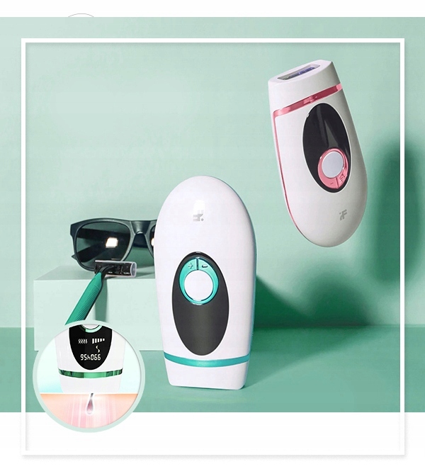 inFace DEPILATOR IPL FOTODEPILACJA + peeling Funkcje czujnik kontaktu ze skórą filtr UV golenie tryb seryjny lampy błyskowej